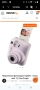 Моментален фотоапарат Fujifilm - instax mini 12, Lilac Purple , снимка 1