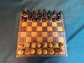 мини дървен шах от соца 30/6, снимка 4