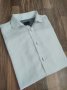 Оригинална бяла мъжка риза HM TWOPLY - M, снимка 1 - Ризи - 39066410