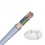 Кабел с обвивка PVC сив Nym-j 5x1,5 mm² пръстен 100м, снимка 2