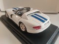 Метална количка Bburago 1992 DODGE VIPER RT/10 1/24, снимка 6