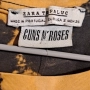 тениска Guns N Roses Гънс ен Роузес лицензна на Zara acid wash vintage ефект, снимка 3