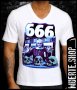 Тениска с щампа HOLY 666, снимка 1 - Тениски - 42670917