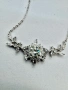Сребърно колие с мойсанит (Диамант) 1 карат, снимка 11