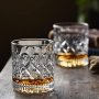 Нов D&H Whiskey комлект от 4 чаши/Скоч Коняк Уиски/Подарък луксозен сервиз, снимка 2