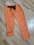 Спортен тънък Оранжев панталон с връзки Elisabetta Franchi, снимка 1 - Панталони - 34177302