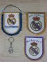 Сувенири на Реал Мадрид - картичка, флагчета, значка и метален ключодържател, снимка 1 - Фен артикули - 41122619