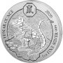 сребърна монета  1 oz оз LUNAR лунар инвестиционно сребро, снимка 4