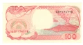 Indonesia-100 Rupiah-1994-P# 127c-Paper, снимка 1