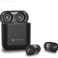 Motorola Moto Buds 120 - Истински безжични Bluetooth слушалки с микрофон и компактен калъф за зарежд, снимка 1 - Безжични слушалки - 40383642