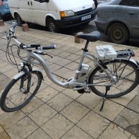 26 цола алуминиев електрически велосипед колело 24 волта Панасоник, Panasonic с ключ и зарядно , снимка 7 - Велосипеди - 44287549