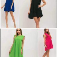 Едноцветни рокли 🔝🔝🔝, снимка 1 - Рокли - 40601764
