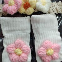 бебешки чорапи с лента, снимка 2 - Други - 39004376
