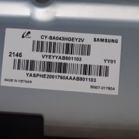 Samsung UE43AU8072U на части, снимка 4 - Части и Платки - 36002953