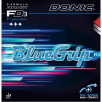 гума за тенис на маса Donic Blue grip R1 нова червена 2.0мм дебелина 50* подложка гладка гума за нап