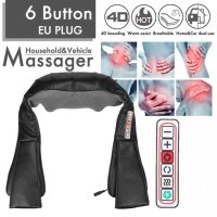 6D Шиацу масажор с 6 бутона , снимка 1 - Масажори - 41857155