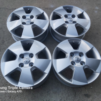 4 броя алуминиеви джанти за Toyota Aygo 14, снимка 1 - Гуми и джанти - 44825648