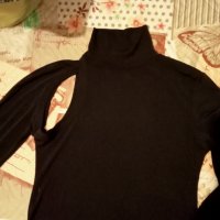 Поло с интересен ръкав , снимка 3 - Блузи с дълъг ръкав и пуловери - 42603303