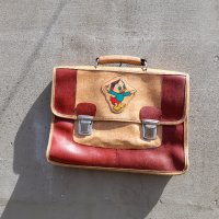 Стара ученическа чанта #25, снимка 1 - Антикварни и старинни предмети - 41712392