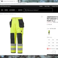 HELLY HANSEN Aberdeen Consruction Pant Work Wear 52 / L работен панталон W3-16, снимка 2 - Панталони - 40705183