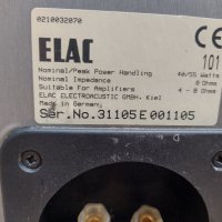  ELAC 101, снимка 6 - Тонколони - 35936544