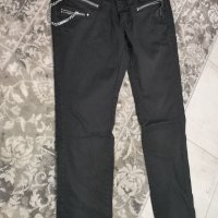 Разпродажба!! Miss sixty оригинален дамски панталон/черни дънки, 31, снимка 3 - Панталони - 38629492