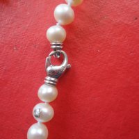 Уникална колие естествени перли и сребро Adriana 925, снимка 7 - Колиета, медальони, синджири - 41224342