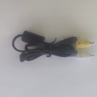 Кабел mini-USB към 2-RCA AV мъжки, снимка 1 - Кабели и адаптери - 41764652