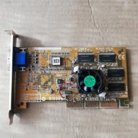 Видео карта MSI Nvidia Vanta TNT2 M64 MS-8808 32MB AGP, снимка 1 - Видеокарти - 40381423