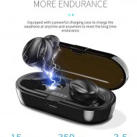 Нови Безжични слушалки Спортни с кутия за зареждане Earbuds за музика, снимка 4 - Bluetooth слушалки - 39259056