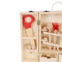 Дървен куфар с инструменти, детски инструменти, Малък майстор, снимка 7 - Други - 40918950