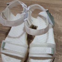 Бели сандали на платформа , снимка 5 - Сандали - 41755718