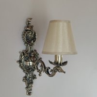 Старинен барок.Луксозно класическо осветление за хол,всекидневна -месингов полилей, лампа, снимка 16 - Полилеи - 22895966