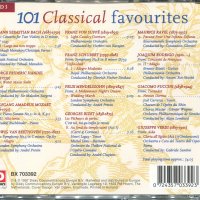 101 Classical Favourites-Hendel Mozart, Bizet,Schubert-1, снимка 2 - CD дискове - 34603551