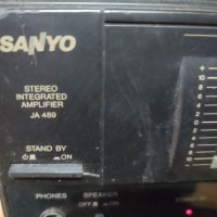 Усилвател SANYO JA489, снимка 4 - Ресийвъри, усилватели, смесителни пултове - 39009513