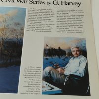 Списание с фотоси на G.Harvey US художник 40 страници., снимка 2 - Филателия - 41979141