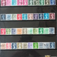 Колекция пощенски марки от Великобритания, снимка 1 - Филателия - 44458937