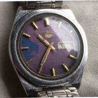 стар ръчен "SEIKO 5" - AUTOMATIC - ретро, снимка 8 - Антикварни и старинни предмети - 40687617