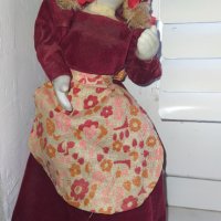 Малка стара порцеланова кукла, снимка 5 - Колекции - 34854159