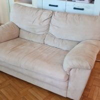 Холна гарнитура - два дивана, фотьойл, табуретка, снимка 3 - Дивани и мека мебел - 41756578