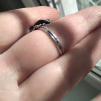 Бутиков сребърен пръстен с естествен аквамарин , снимка 13 - Пръстени - 39723082