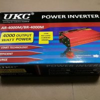 Нови UKC 12V или 24V -220V, 4000W Висококачeствен мощен инвертор за автомобил или камион., снимка 9 - Аксесоари и консумативи - 39429505