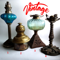 Стари газ лампи и др, снимка 1 - Антикварни и старинни предмети - 44741646