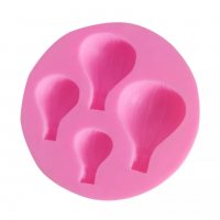 4 размера Аеро Въздушен балон силиконов молд форма фондан шоколад декор, снимка 4 - Форми - 39101295