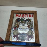 Ретро Картина Огледало MARTINI 26 x 34см, снимка 5 - Картини - 41817734