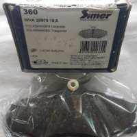 предни дискови накладки SIMER 360 Italy за VOLKSWAGEN TRANSPORTER, снимка 1 - Части - 35973077