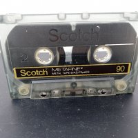 Scotch METAL 90 min Аудио касета, снимка 5 - Аудио касети - 39957314