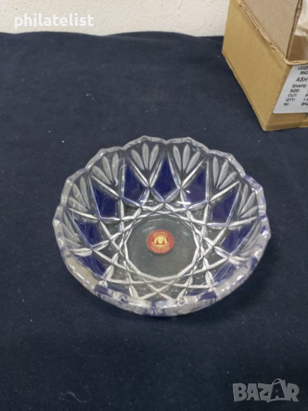 Купичка за ядки - Walther Glass - Blue, снимка 1