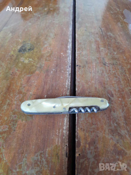 Стар джобен нож,ножче,ножка #33, снимка 1