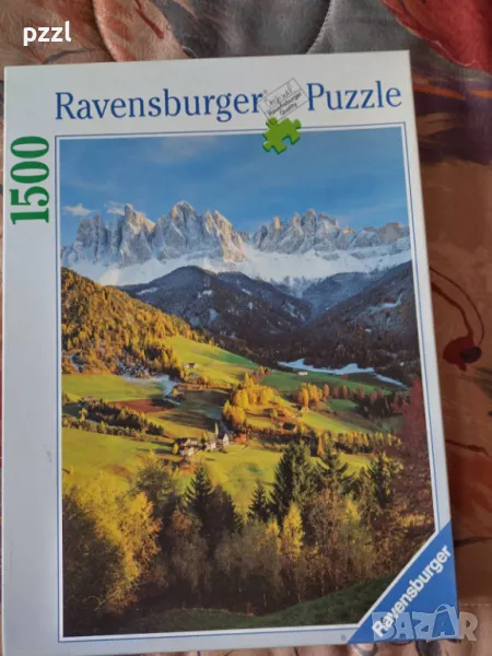 Пъзел "St.Magdalena in Autumn" Hubber 1999 г. Ravensburger 1500 части, снимка 1